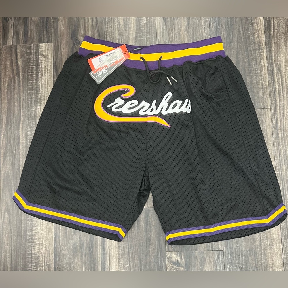 Headgear Classics Crenshaw Black and Purple Men's Shorts